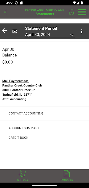 Panther Creek CC Screenshot 2