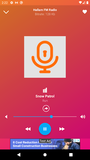 Hallam FM Radio App UK Screenshot 1