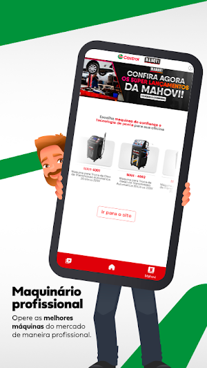 Aplicativo do Trocador Castrol Screenshot 1