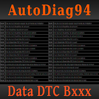 Data DTC Bxxxx