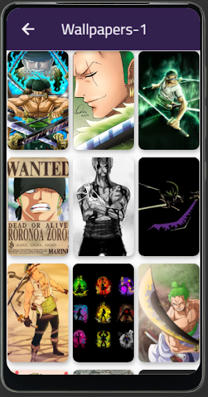 Roronoa Zoro Wallpaper HD Screenshot 1
