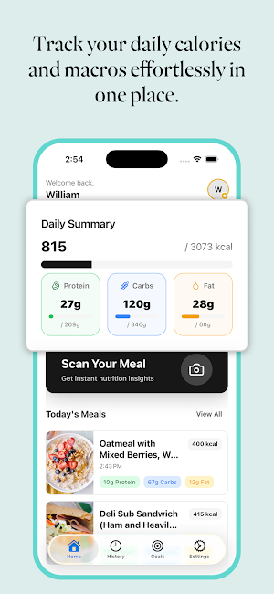 NutriSnap: Calorie & Macro Screenshot 2