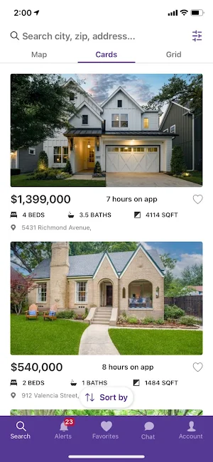 Pam Harrington Real Estate Screenshot 1