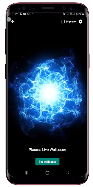 Plasma Ball Live Wallpaper Screenshot 1