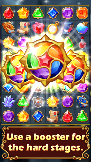 Jewels Mystery: Match 3 Puzzle Screenshot 2