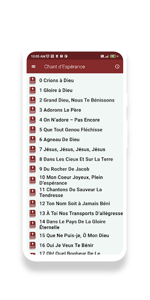 Chant d’Espérance Screenshot 1