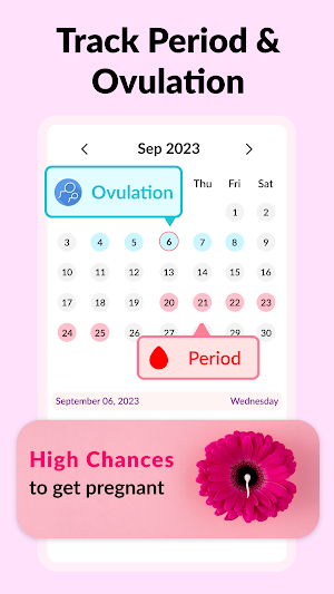 Ovulation Calculator & Tracker Screenshot 1