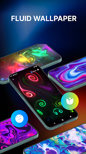 Magic Fluid: Live Wallpaper Screenshot 0