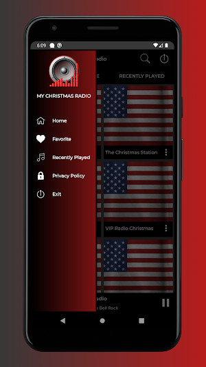 My Christmas Radio App Screenshot 2