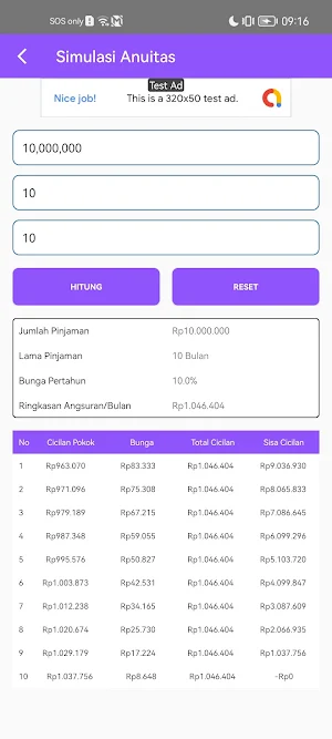 Simulasi KPR Screenshot 3