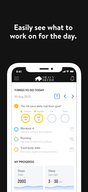 Heavy Hitter Fitness Live Screenshot 1