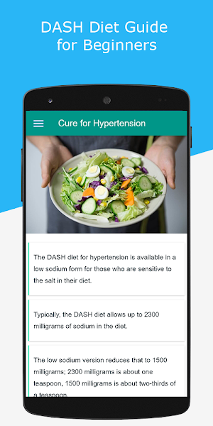 DASH Diet Guide for Beginners Screenshot 1