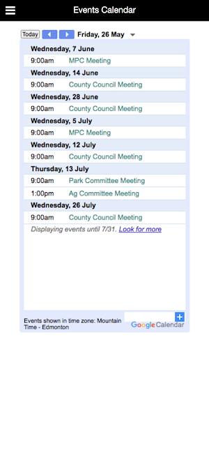 Forty Mile County App Screenshot 2
