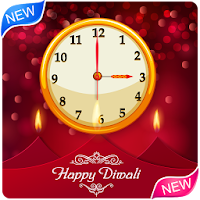Diwali Clock Live Wallpaper
