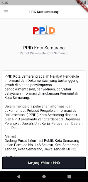 PPID Kota Semarang Screenshot 2