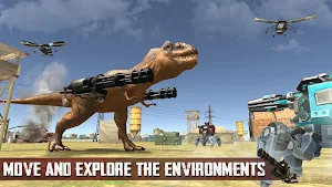 Dinosaur Battle Survival Game Screenshot 1