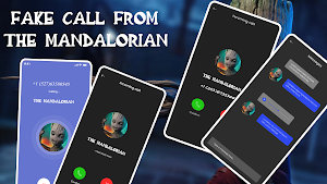 Mandalorian Fake Video Call Screenshot 1