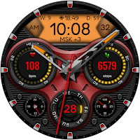 Hybrid LACRIT WS128 Watch face