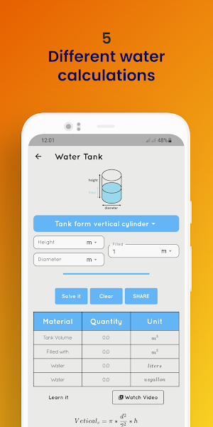 Construction Civil Calculator Screenshot 2
