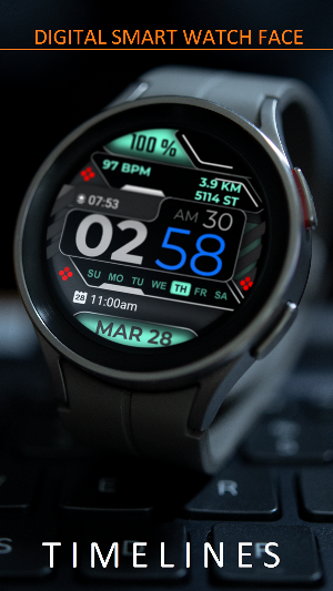 Watch Face A12 Screenshot 2