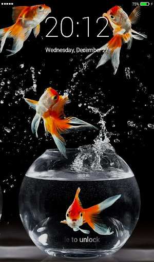 Aquarium 4K Lock Screen Screenshot 1