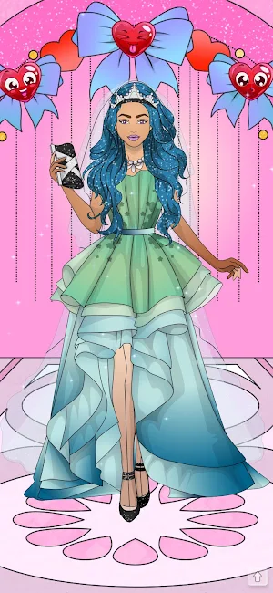 Wedding Coloring Dress Up - Games for Girls Screenshot 2