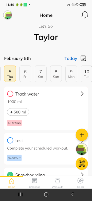Simply Lifted Fitness Screenshot 1