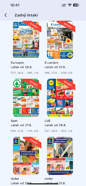 Letaki Slovenija Screenshot 1