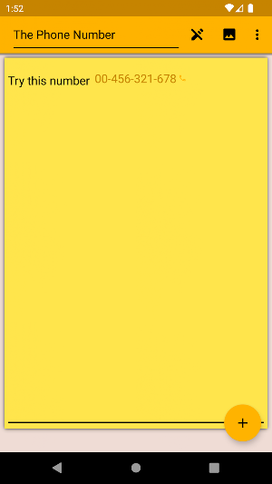Pinned Note Screenshot 0