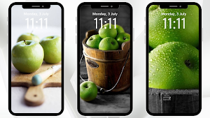Green Apple Wallpaper Screenshot 0