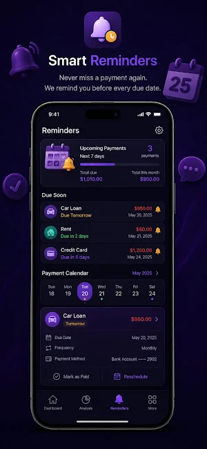 Monthly Pay: Payment Tracker Screenshot 1