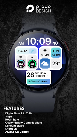 PRIME Home OS 4 Watch Face Screenshot 0