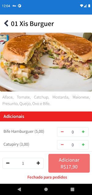 Paulo Lanches Screenshot 1