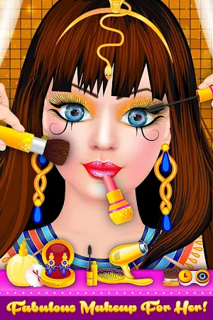 Egypt Doll - Fashion Salon Dress up & Makeover Screenshot 2