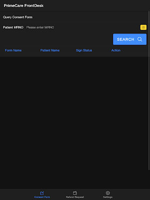 PrimeCare FrontDesk Screenshot 2