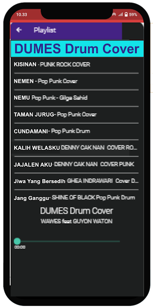 DUMES POP PUNK DRUM COVER Screenshot 3