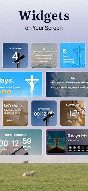 Daily Bible: Widgets & Prayer Screenshot 1