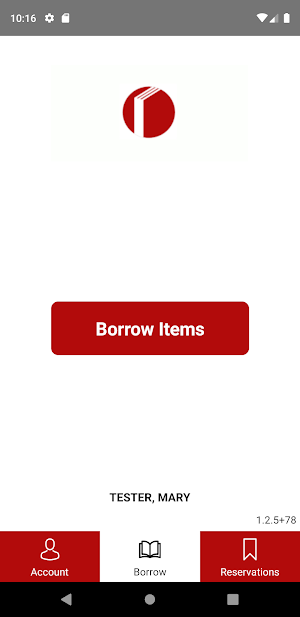 Newberg Library Self Checkout Screenshot 0