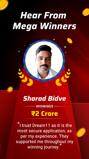 Dream11: Fantasy Cricket App Screenshot 0