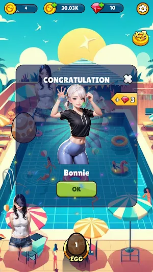 Sexy pool party girls: merge Screenshot 1