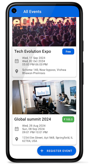 Book My Event Screenshot 1