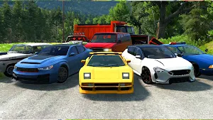 Hole Car Crash Simulator 2024 Screenshot 3
