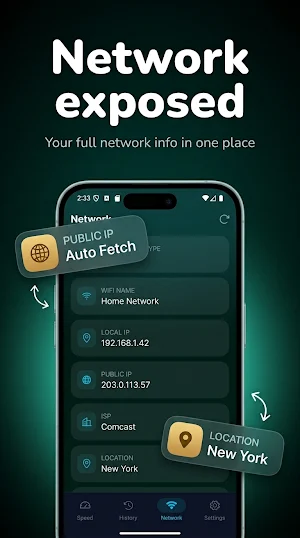 Speed Test: Download & Upload Screenshot 1