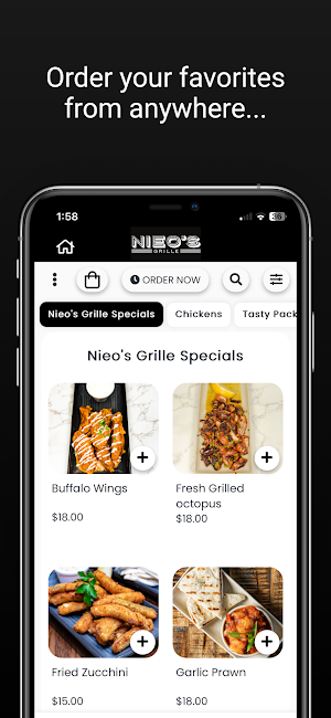 Nieo's Grille Screenshot 2