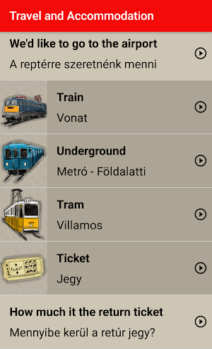 Pocket Hungarian Screenshot 1