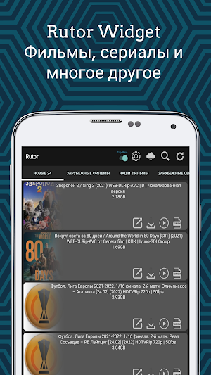 Rutor Widget Screenshot 0