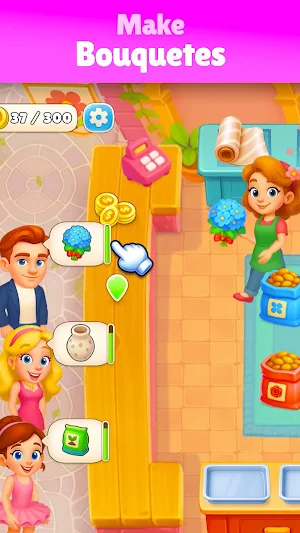 Flower Shop - Garden Game Screenshot 1