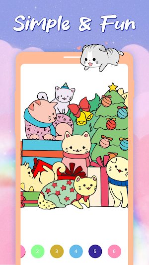 Coloring Book: Paint by Number Screenshot 1