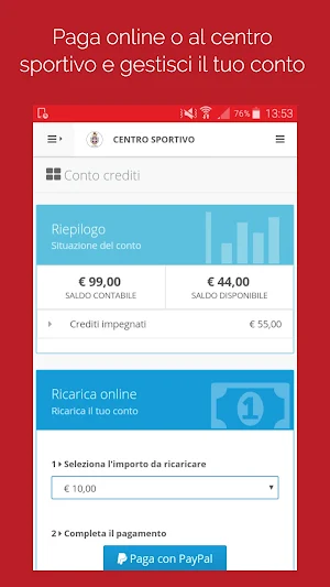 RCC Tevere Remo Screenshot 3
