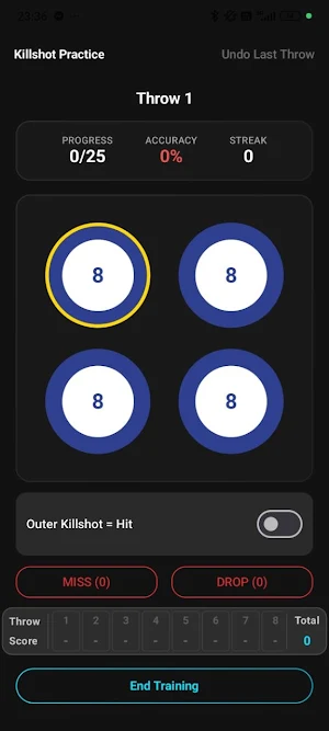 Axe Throwing Tracker Screenshot 2